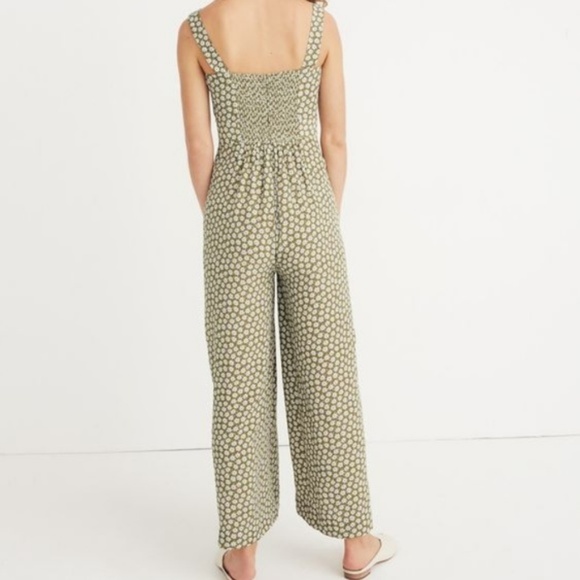 Madewell Plumeria Cutout Jumpsuit Mini Daisy - Picture 2 of 4